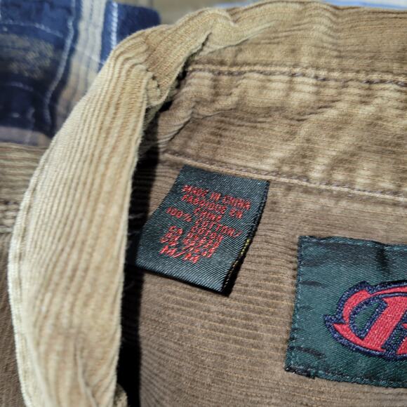 Vintage Shirts Lot Mens Gray Blue Button Down Collared Workwear Business Shirt - Picture 10 of 11